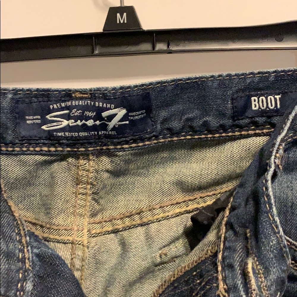 Seven 7 jeans. Boot-cut. 36x32 - Picture 2 of 6